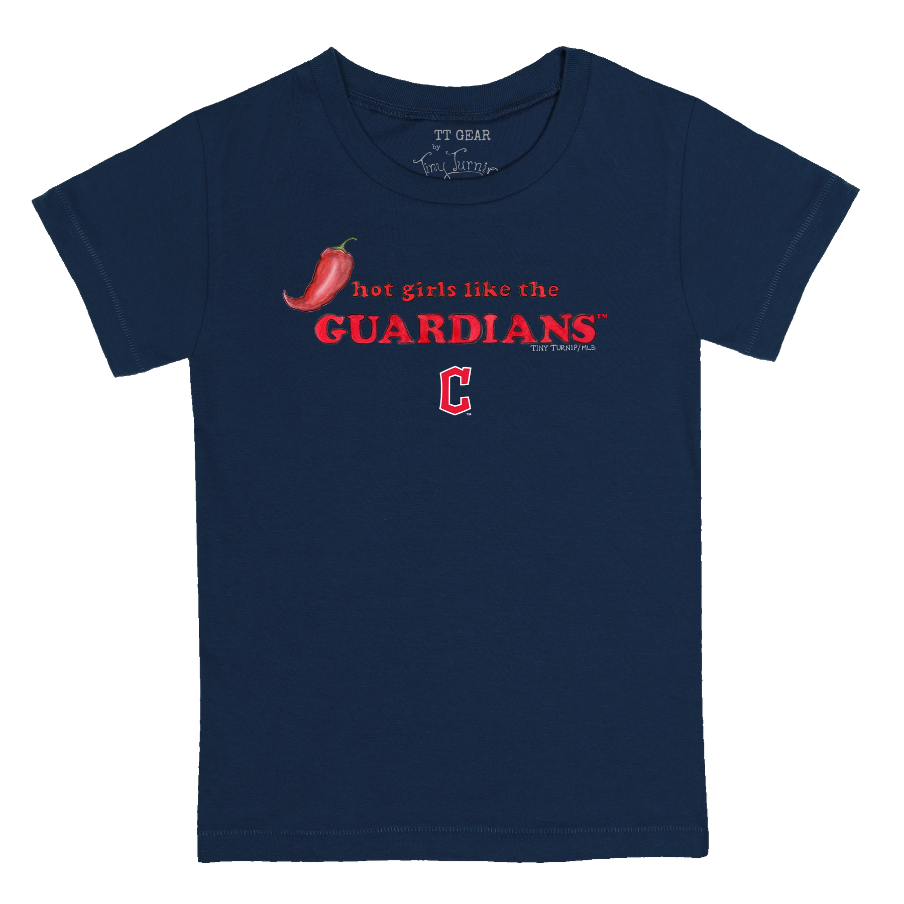 Cleveland Guardians Hot Girls Women's Baby Tee Shirt