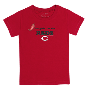 Cincinnati Reds Hot Girls Women's Baby Tee Shirt