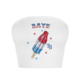 Tampa Bay Rays Rocket Pop Crop Tube Top