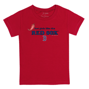 Boston Red Sox Hot Girls Women's Baby Tee Shirt