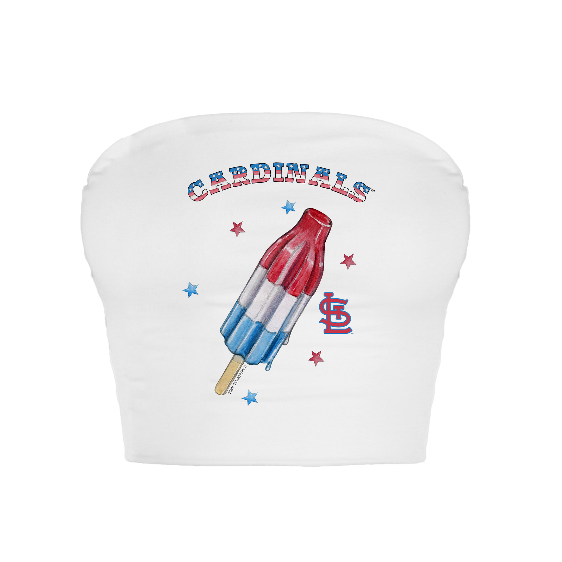 St. Louis Cardinals Rocket Pop Crop Tube Top