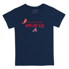 Atlanta Braves Hot Girls Women's Baby Tee Shirt