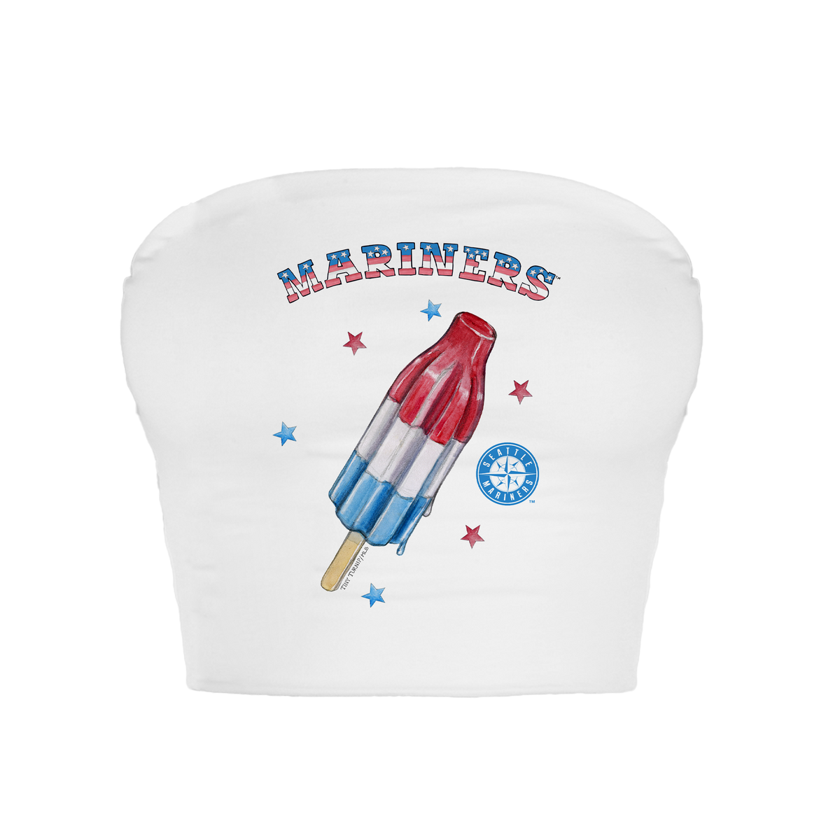 Seattle Mariners Rocket Pop Crop Tube Top
