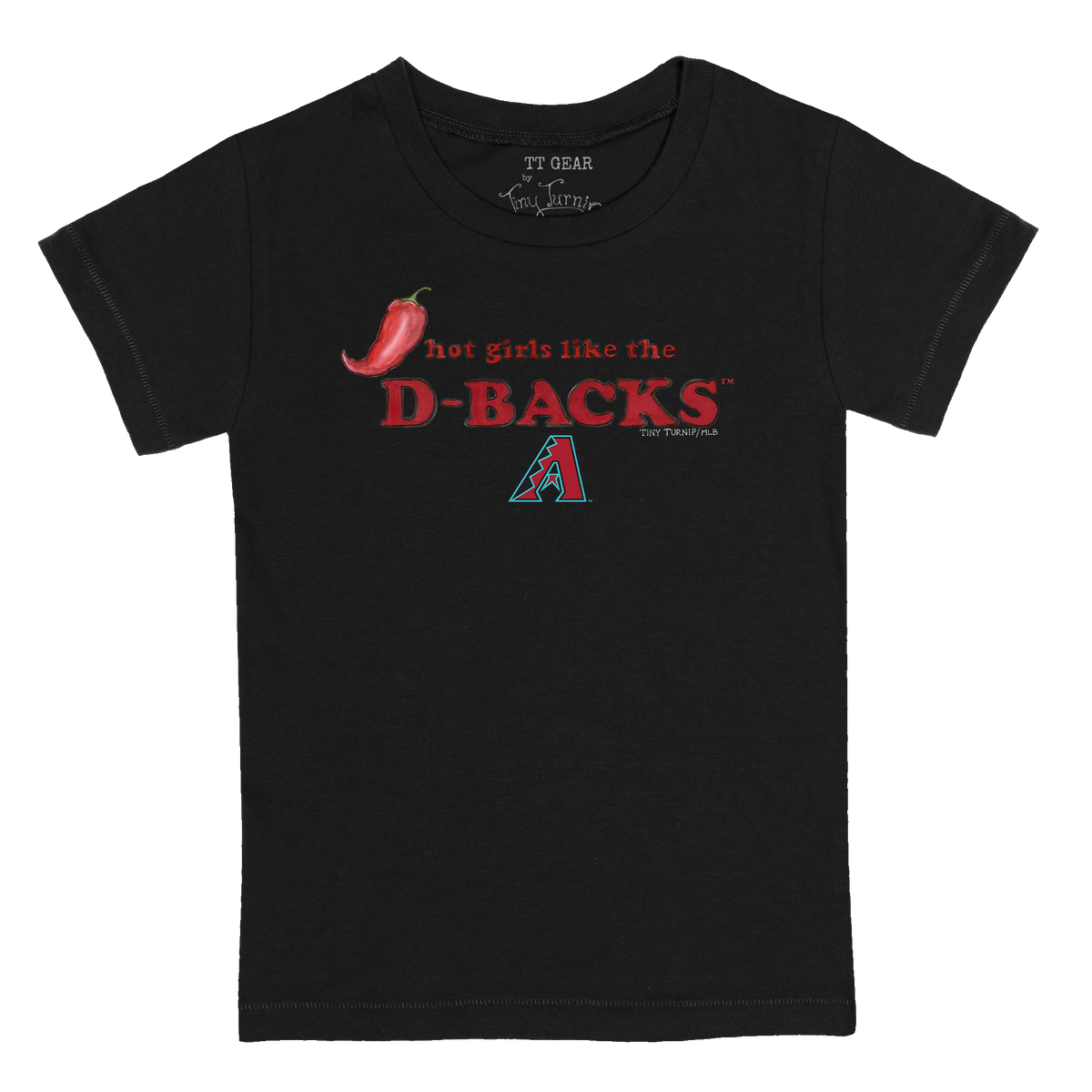 Arizona Diamondbacks Hot Girls Women's Baby Tee Shirt