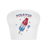 Pittsburgh Pirates Rocket Pop Crop Tube Top