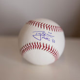 Colorado Rockies Ty Blach Signed Baseball Auction