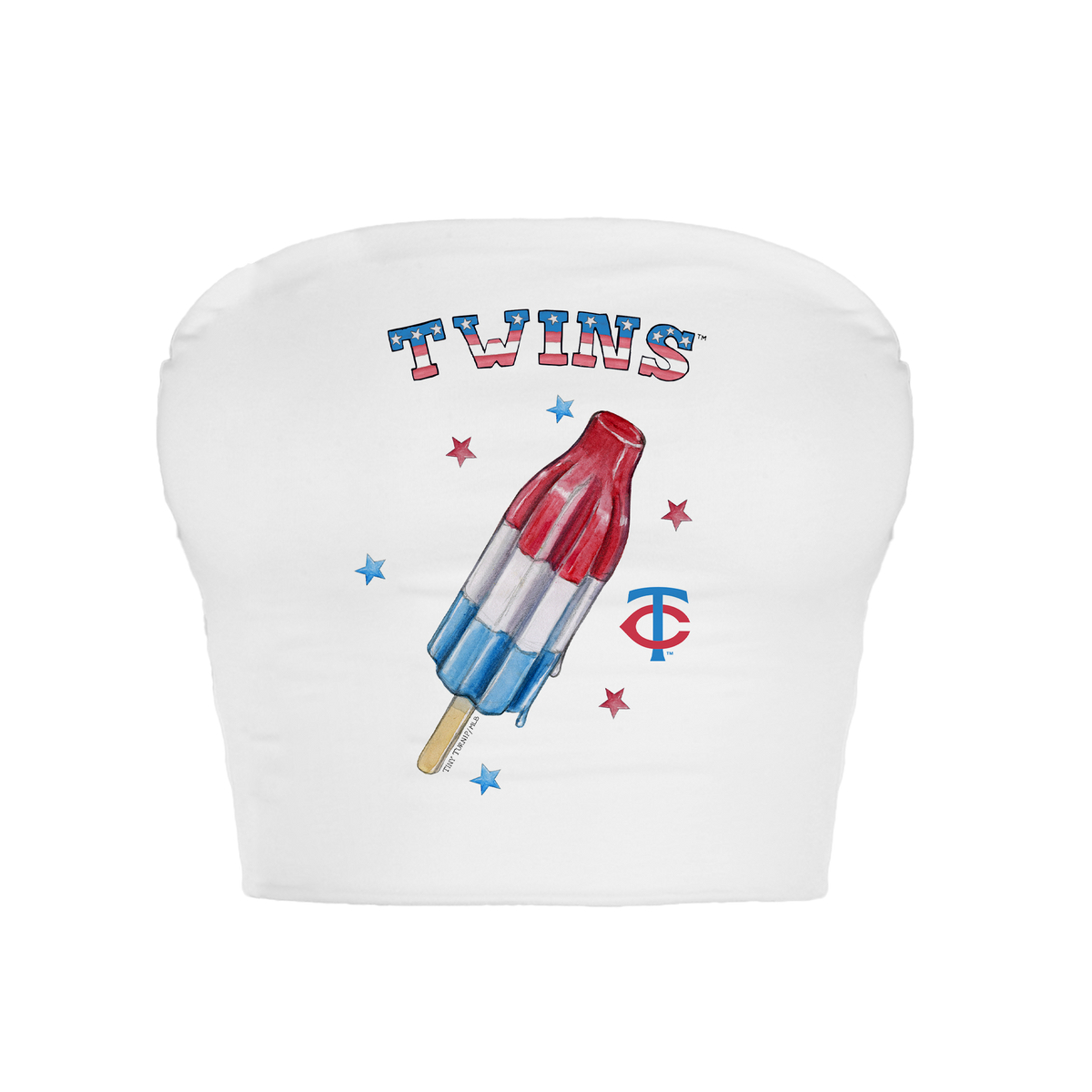 Minnesota Twins Rocket Pop Crop Tube Top