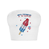 Minnesota Twins Rocket Pop Crop Tube Top