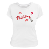 Philadelphia Phillies Lipstick Women's Tee Shirt - Tiny Turnip