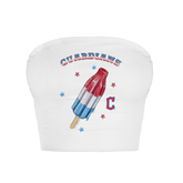 Cleveland Guardians Rocket Pop Crop Tube Top