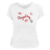Kansas City Royals Lipstick Women's Tee Shirt - Tiny Turnip