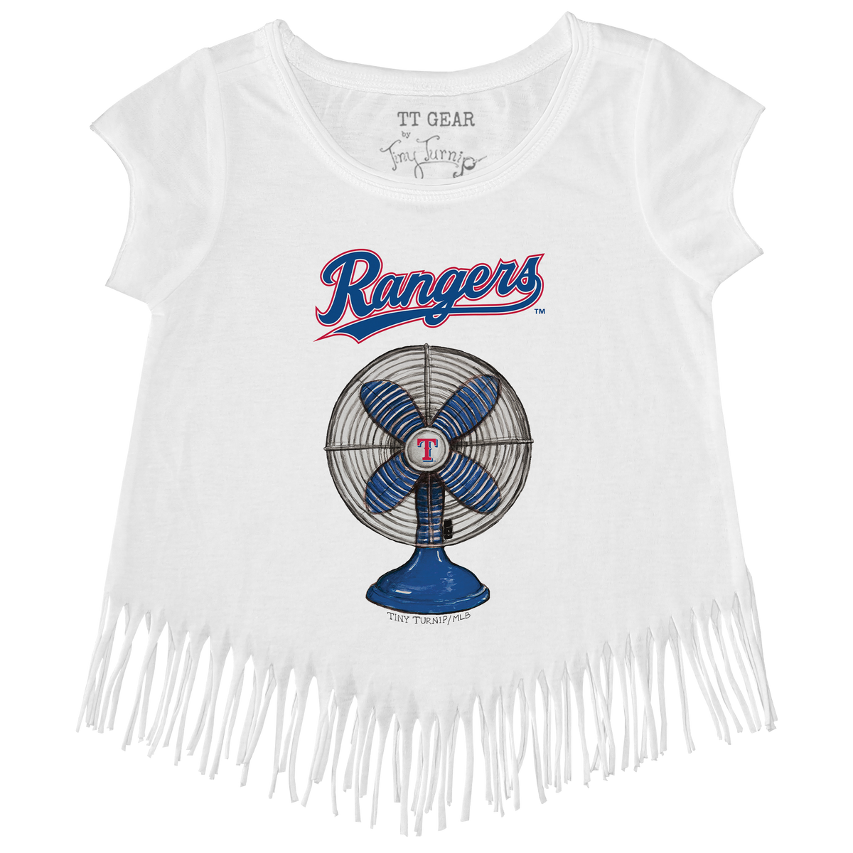 Texas Rangers Fan Fringe Tee