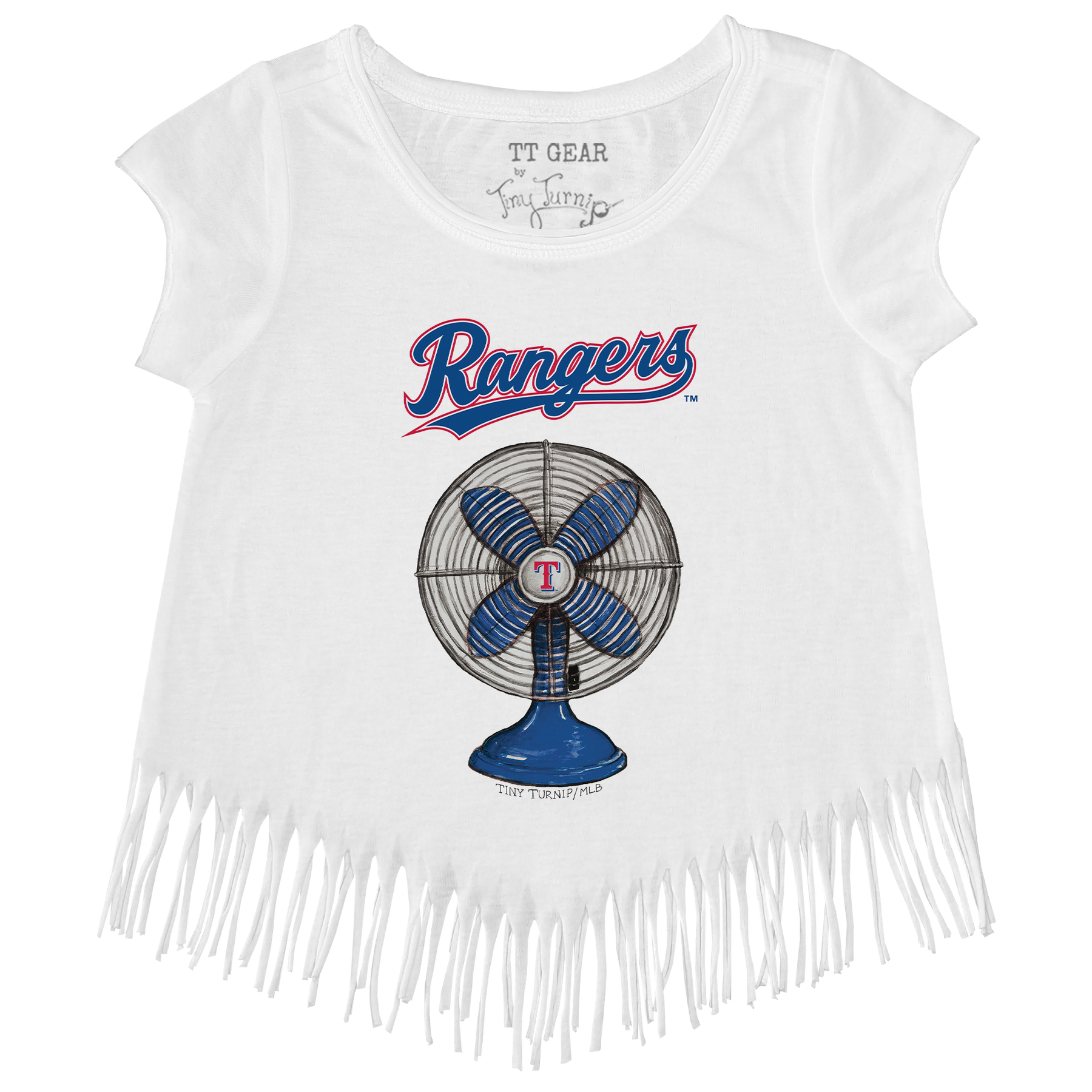 Texas Rangers Fan Fringe Tee