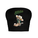 Oakland Athletics Cowboy Boot Crop Tube Top