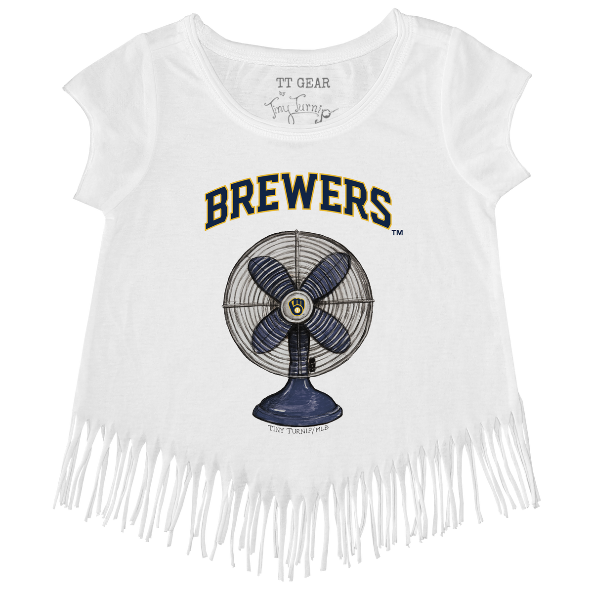 Milwaukee Brewers Fan Fringe Tee