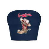 Cleveland Guardians Cowboy Boot Crop Tube Top