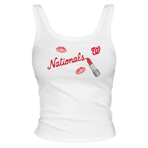 Washington Nationals Lipstick Tank - Tiny Turnip