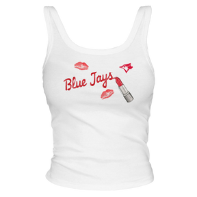 Toronto Blue Jays Lipstick Tank - Tiny Turnip