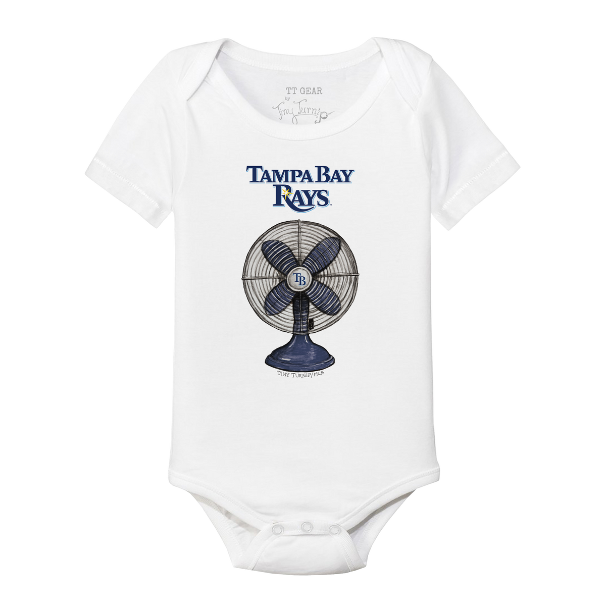 Tampa Bay Rays Fan Short Sleeve Snapper