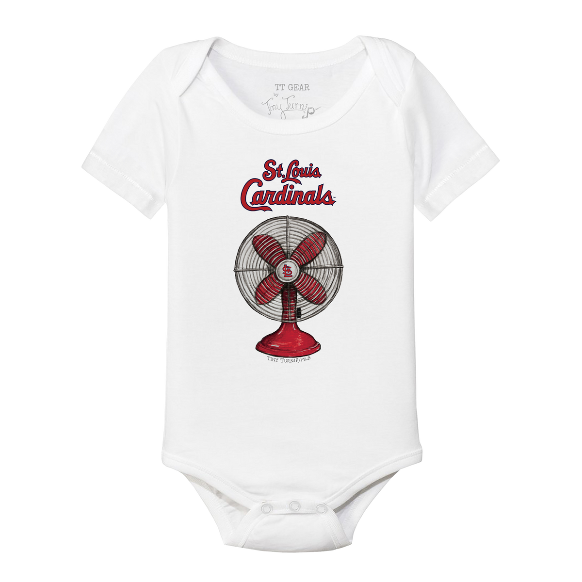 St. Louis Cardinals Fan Short Sleeve Snapper