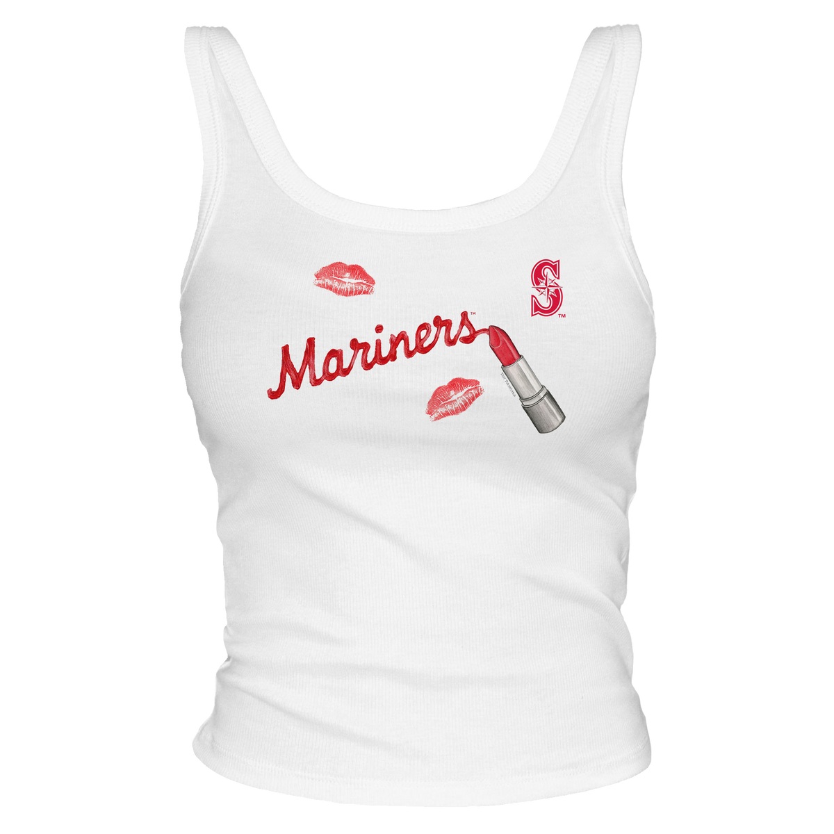 Seattle Mariners Lipstick Tank - Tiny Turnip