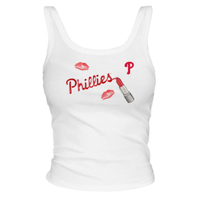 Philadelphia Phillies Lipstick Tank - Tiny Turnip
