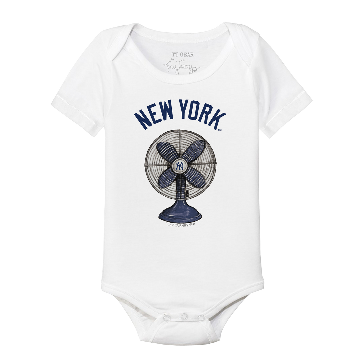 New York Yankees Fan Short Sleeve Snapper