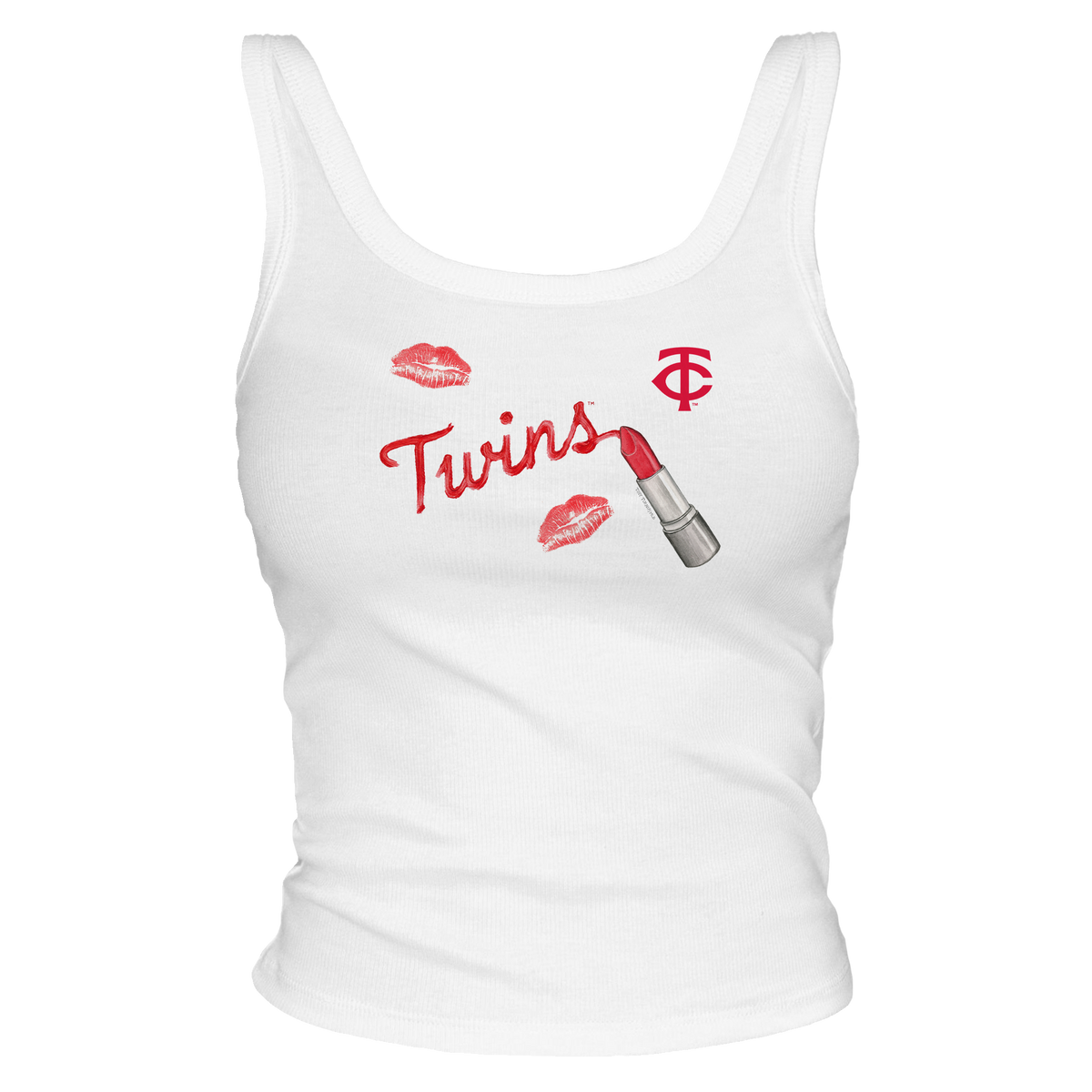 Minnesota Twins Lipstick Tank - Tiny Turnip