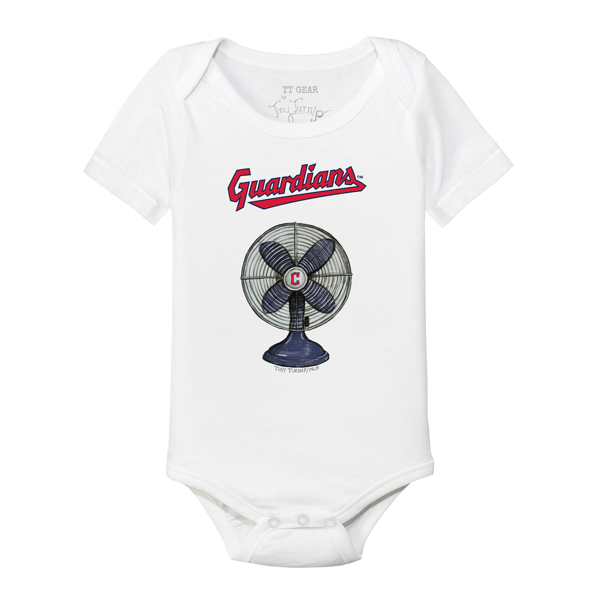 Cleveland Guardians Fan Short Sleeve Snapper