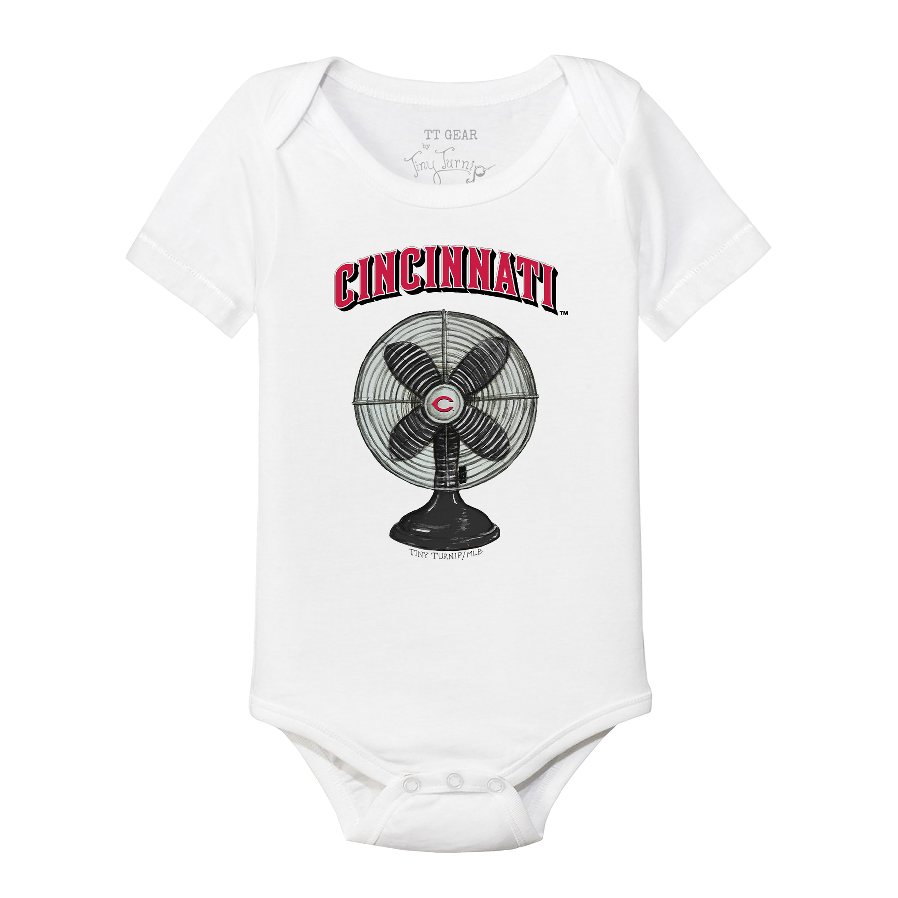 Cincinnati Reds Fan Short Sleeve Snapper