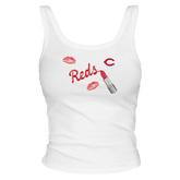 Cincinnati Reds Lipstick Tank - Tiny Turnip