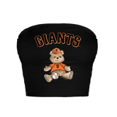 San Francisco Giants Teddy Crop Tube Top
