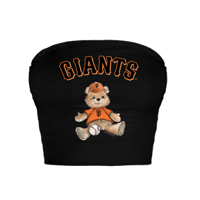 San Francisco Giants Teddy Crop Tube Top