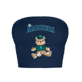 Seattle Mariners Teddy Crop Tube Top
