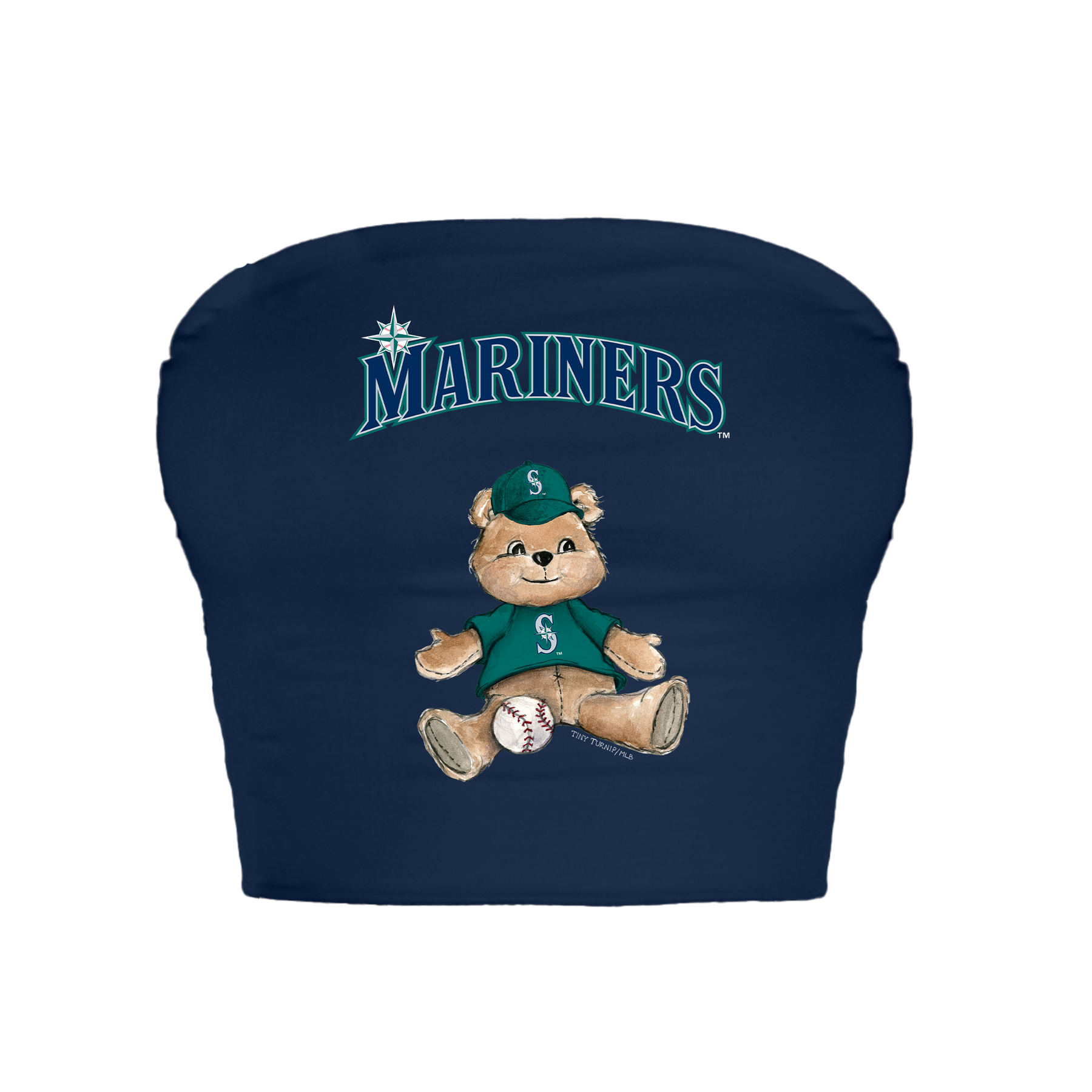 Seattle Mariners Teddy Crop Tube Top