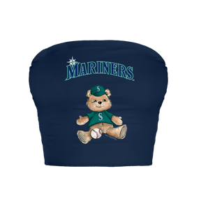 Seattle Mariners Teddy Crop Tube Top