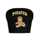Pittsburgh Pirates Teddy Crop Tube Top