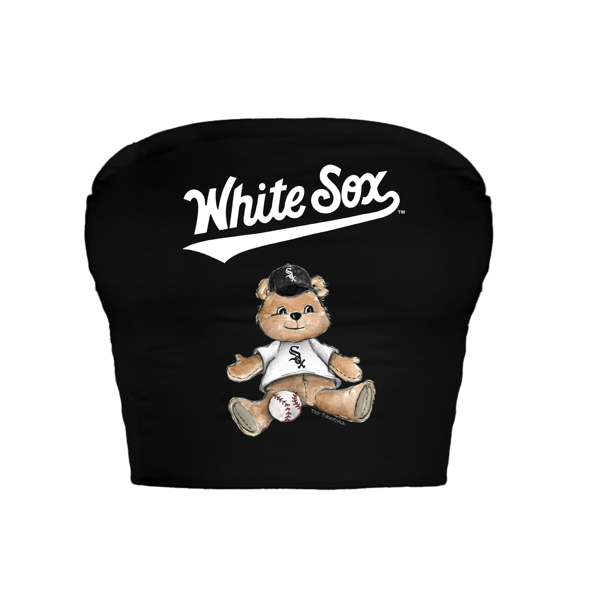 Chicago White Sox Teddy Crop Tube Top