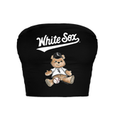 Chicago White Sox Teddy Crop Tube Top