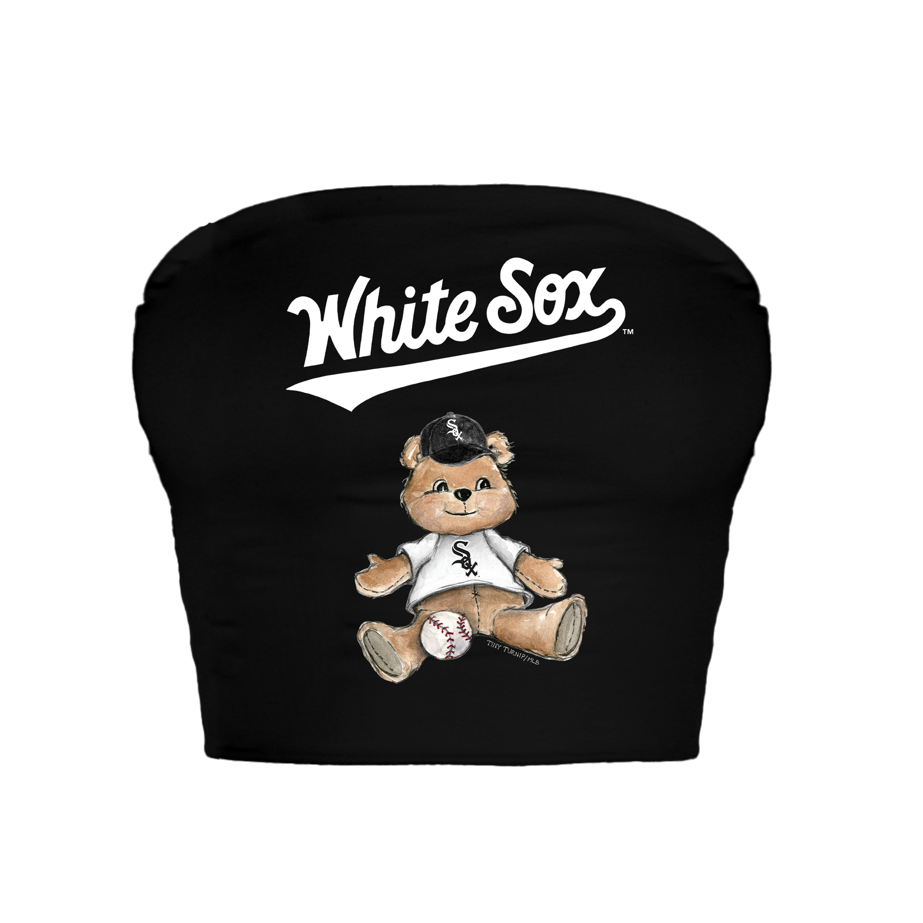 Chicago White Sox Teddy Crop Tube Top