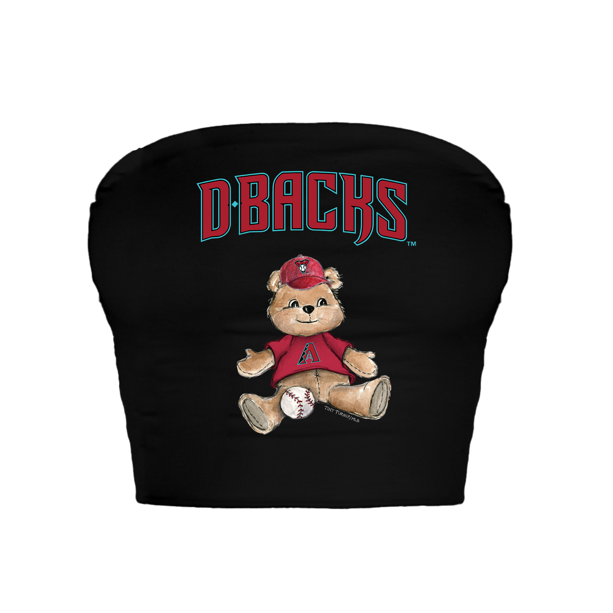 Arizona Diamondbacks Teddy Crop Tube Top
