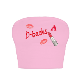 Arizona Diamondbacks Lipstick Crop Tube Top