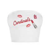 St. Louis Cardinals Lipstick Crop Tube Top