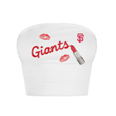 San Francisco Giants Lipstick Crop Tube Top