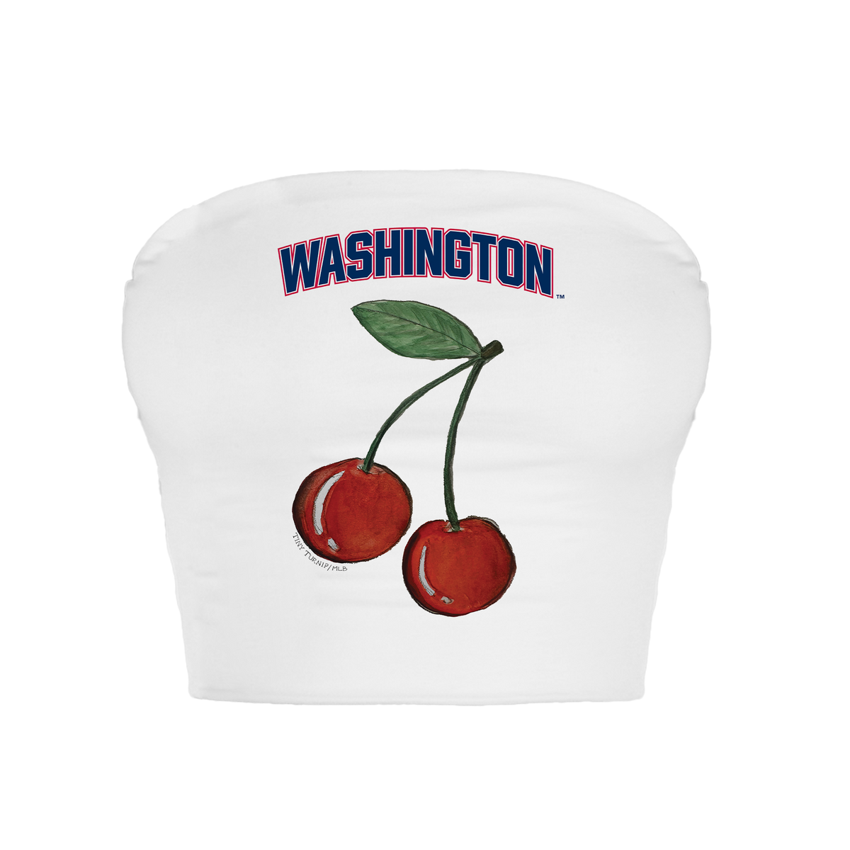 Washington Nationals Cherry Crop Tube Top