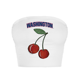 Washington Nationals Cherry Crop Tube Top