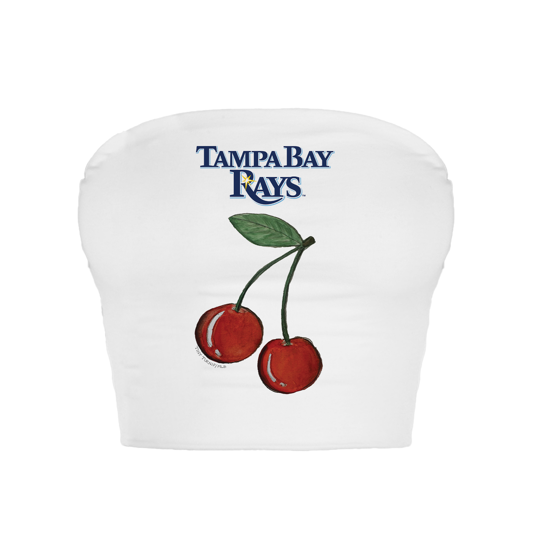 Tampa Bay Rays Cherry Crop Tube Top