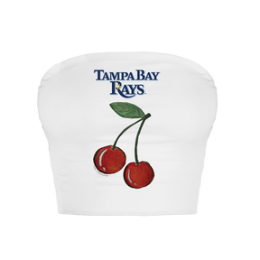 Tampa Bay Rays Cherry Crop Tube Top