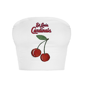 St. Louis Cardinals Cherry Crop Tube Top