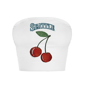 Seattle Mariners Cherry Crop Tube Top